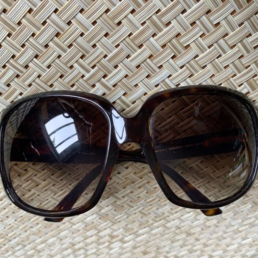 Christian Dior Oversize Gradient Sunglasses